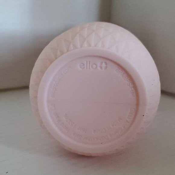 18 OZ Ello Devon Glass Container Tumbler Pink Satin Silicone Sleeve Wooden Lid - Picture 7 of 14